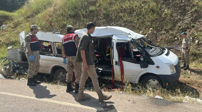 Gaziantep’te kazada ölen 9 kişinin kimliği tespit edildi